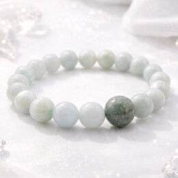 金運を呼ぶ糸魚川翡翠ブレス(プレミアム･極)