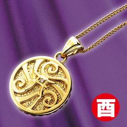 金持干支本尊ペンダント｢不動明王｣(酉)
