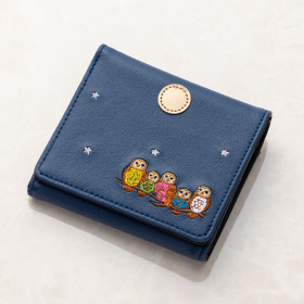 幸運を呼ぶ福来の刺繍財布 コンパクトタイプ