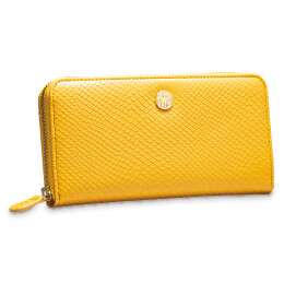 黄虎發財蛇柄財布