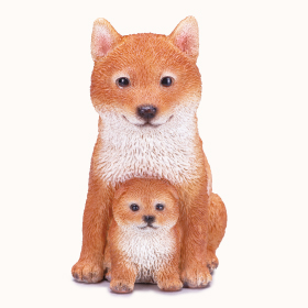 金運を守る親子犬