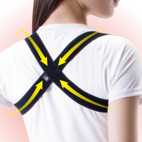 シャキッと！らくらく美姿勢ベルト
