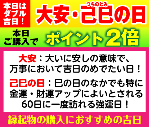 大安×己巳の日