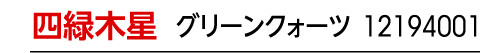九星：九星四神招財ブレス 四緑木星／九星開運石：グリーンクォーツ／商品番号：12194001