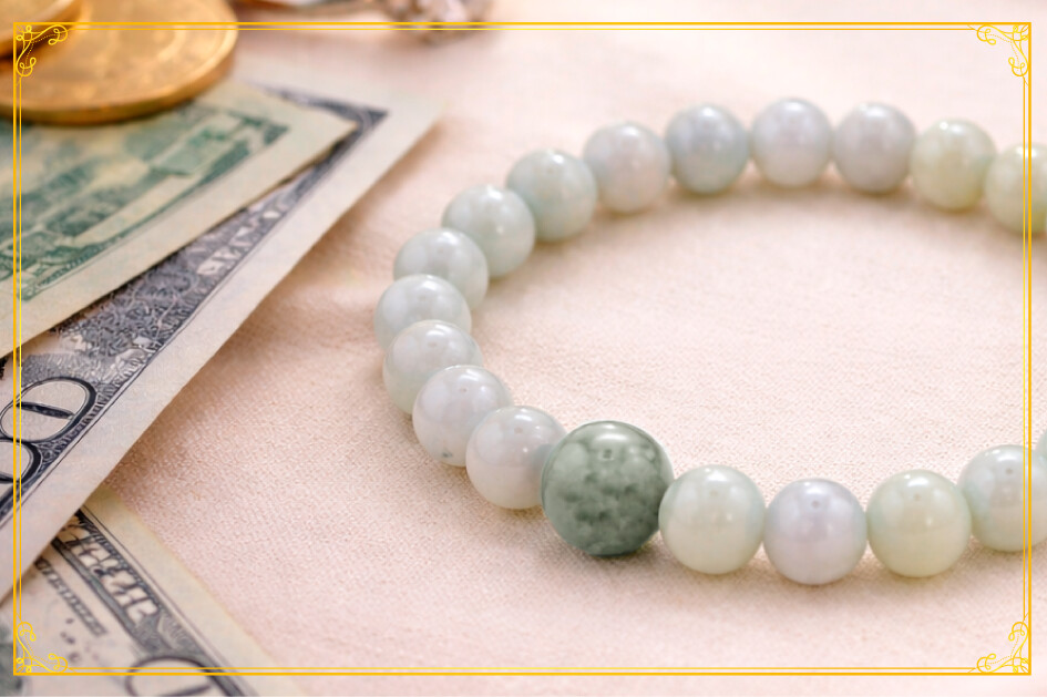 金運を呼ぶ糸魚川翡翠ブレス(プレミアム) イメージ