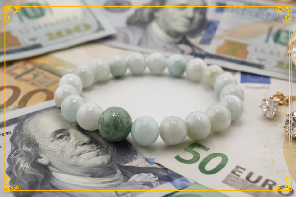 金運を呼ぶ糸魚川翡翠ブレス(プレミアム･極) イメージ