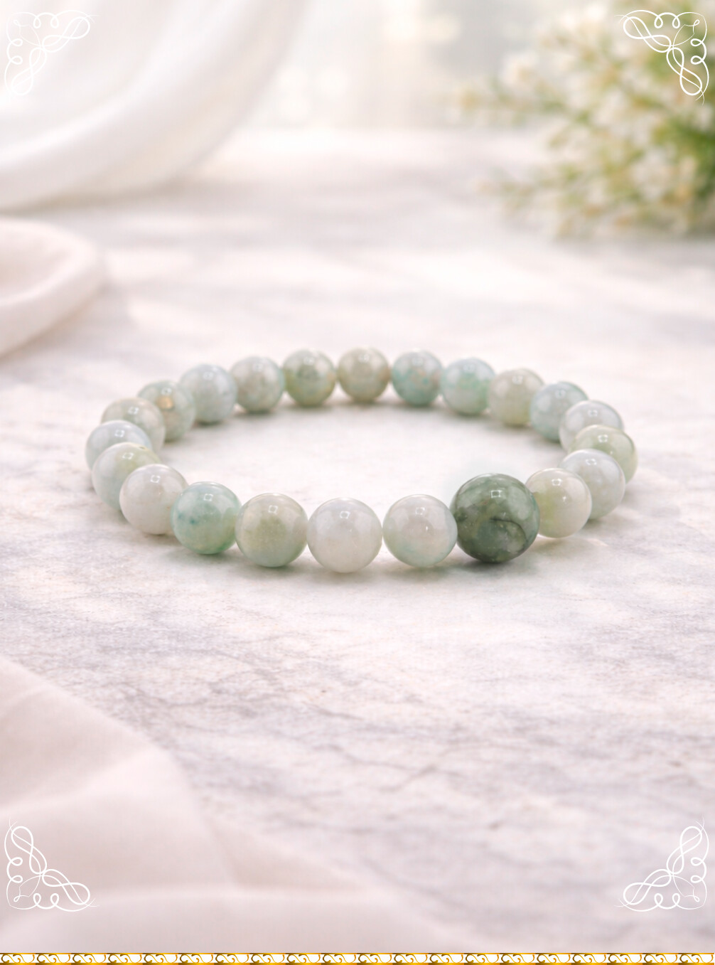 金運を呼ぶ糸魚川翡翠ブレス(プレミアム) 商品画像