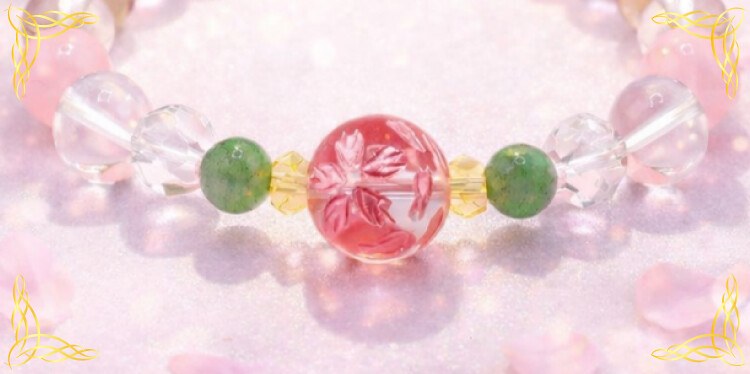 桜彫り水晶 イメージ