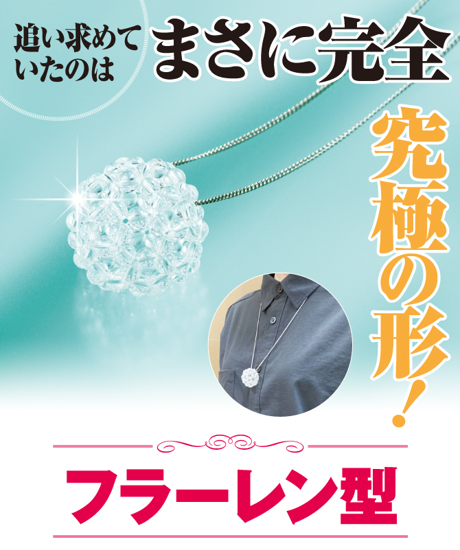 追い求めていたのはまさに完全！究極の形「フラーレン型」