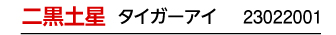 二黒土星 タイガーアイ 23022001