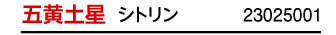 五黄土星 シトリン 23025001