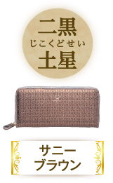 二黒土星（サニーブラウン）