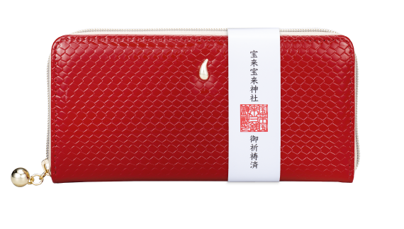 金運万倍龍神財布 赤龍 商品イメージ