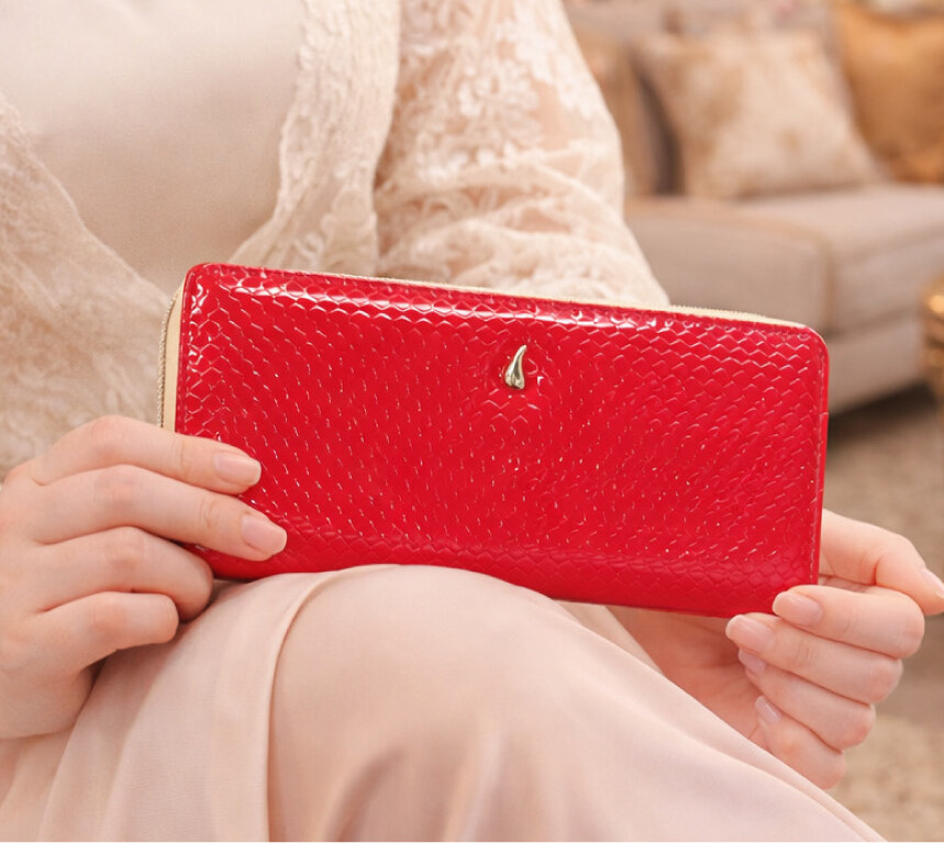 金運万倍龍神財布 赤龍 商品イメージ