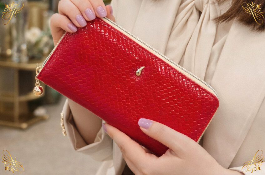 金運万倍龍神財布 赤龍 商品イメージ