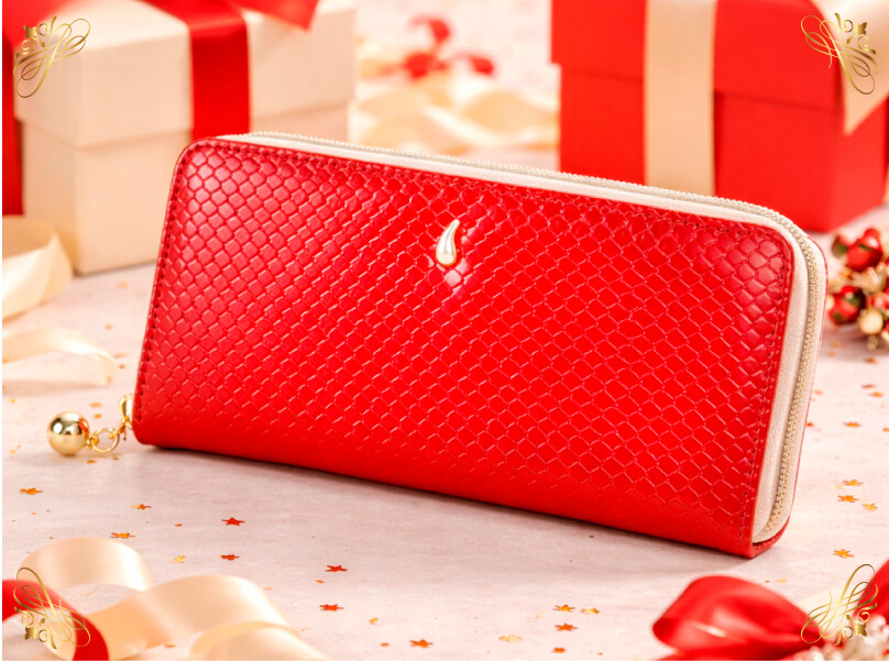 金運万倍龍神財布 赤龍 商品イメージ