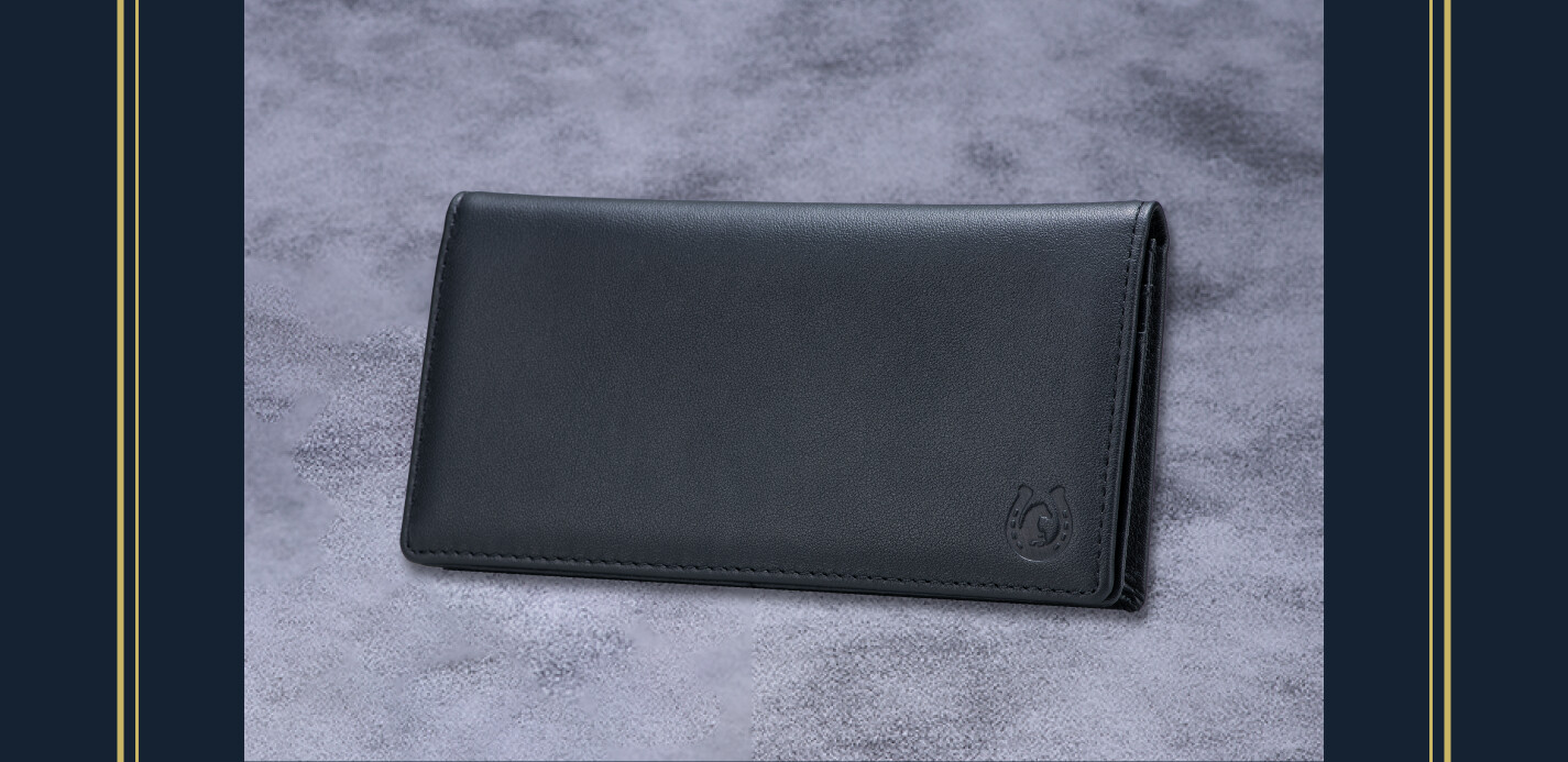 金運馬蹄長財布 画像