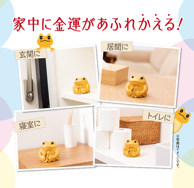 家中に金運が溢れかえる！お好きな場所にお飾りください