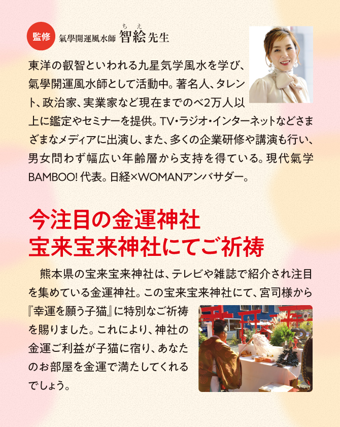 宝来宝来神社でご祈祷済み！