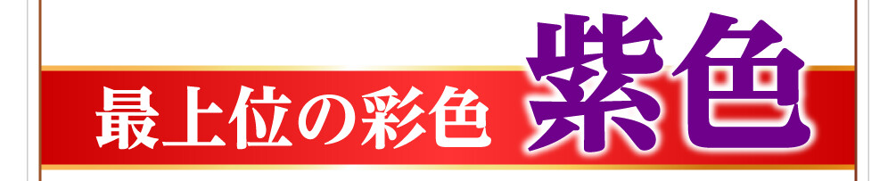 最上位の彩色 紫色