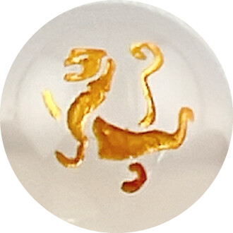 「白虎」×白めのう