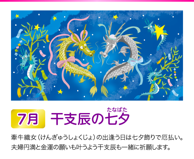 【7月：干支辰の七夕】