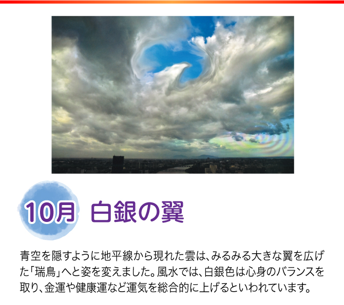 【10月：白銀の翼】