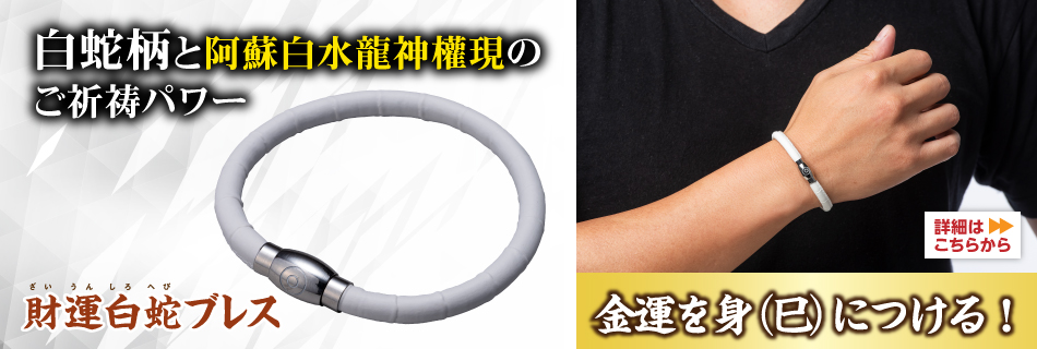 財運白蛇ブレス