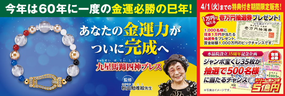 九星馬蹄四神ブレス