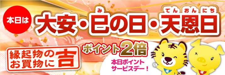 大安×巳の日×天恩日